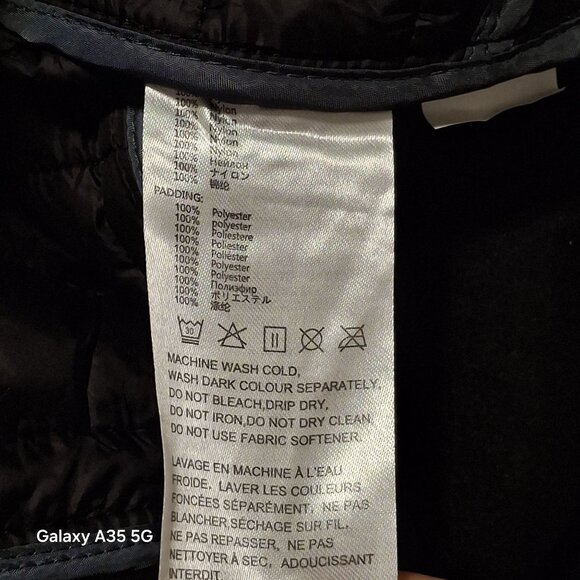 Little Donkey Andy Mens Quilted Insulated Vest Navy Blue With Orange Accents Siz - Picture 8 of 8